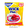 WICK Plus C Fruchtige Himbeere Bonbons o.Zucker